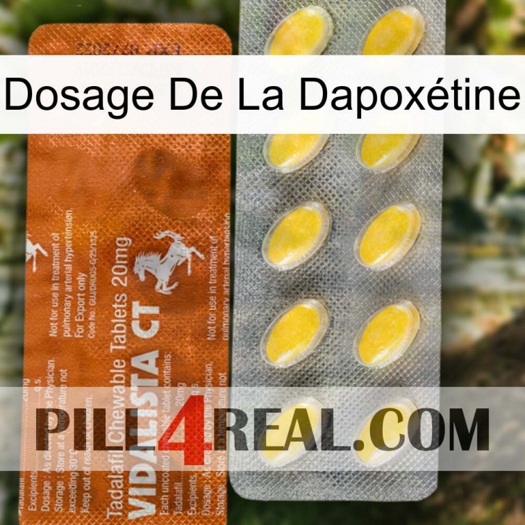 Dosage De La Dapoxétine 42